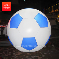 Publicidad personalizada de los inflables de la bola del globo del fútbol del fútbol