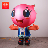 Inflable Personalizar mascota Publicidad Inflable Decoración de personajes Modelo de dibujos animados inflable para publicidad
