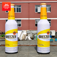 Inflables inflables personalizados de la publicidad de la cerveza de la botella de la publicidad