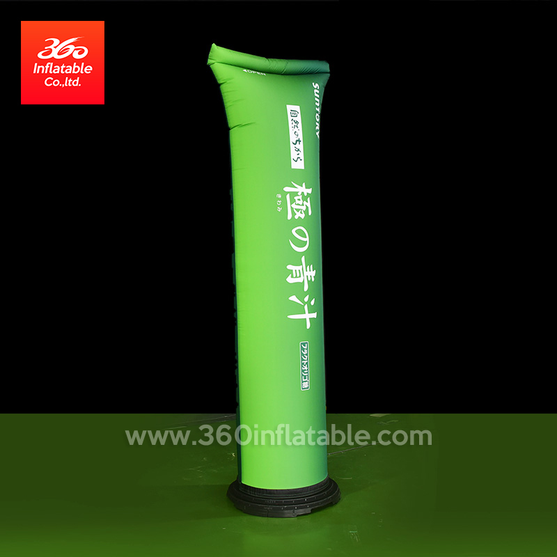 Logotipo personalizado de alta calidad e impresión de la lámpara LED de publicidad inflable personalizada