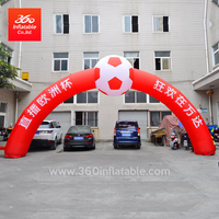 Aduana inflable de la arcada del arco de la publicidad del partido de fútbol del fútbol