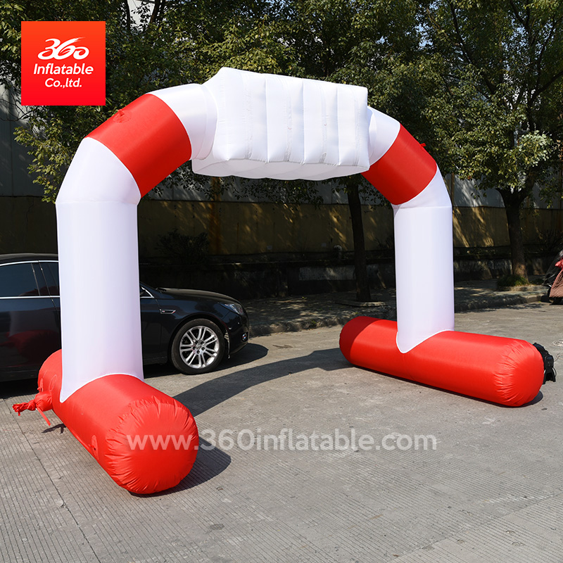 Arcos personalizados con publicidad de pie Arco de pie inflable