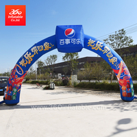 Arco inflable de Pepsi Cola personalizado publicitario